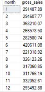 Sql Server Month() Function By Practical Examples